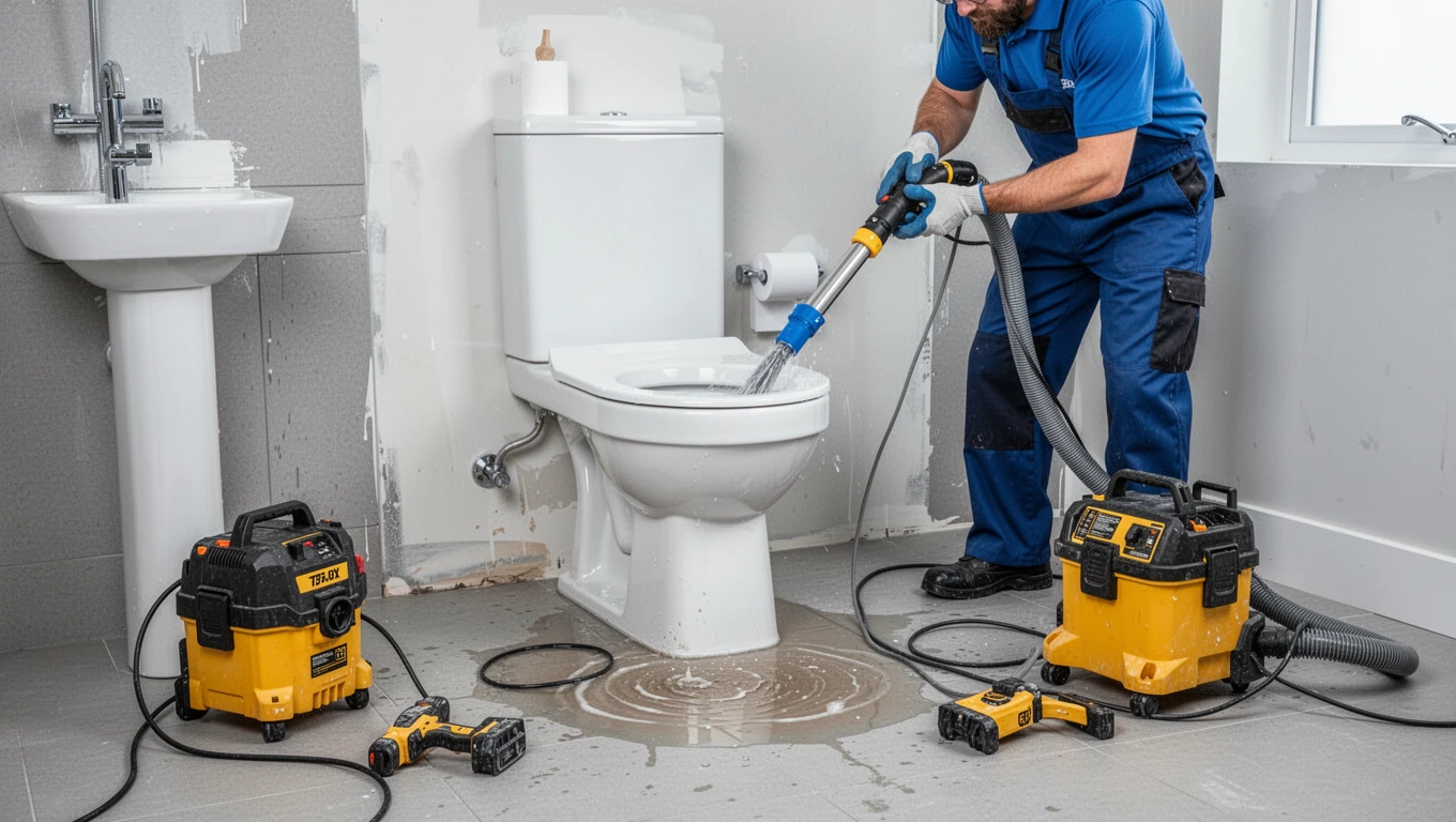Toilet Overflow Cleanup