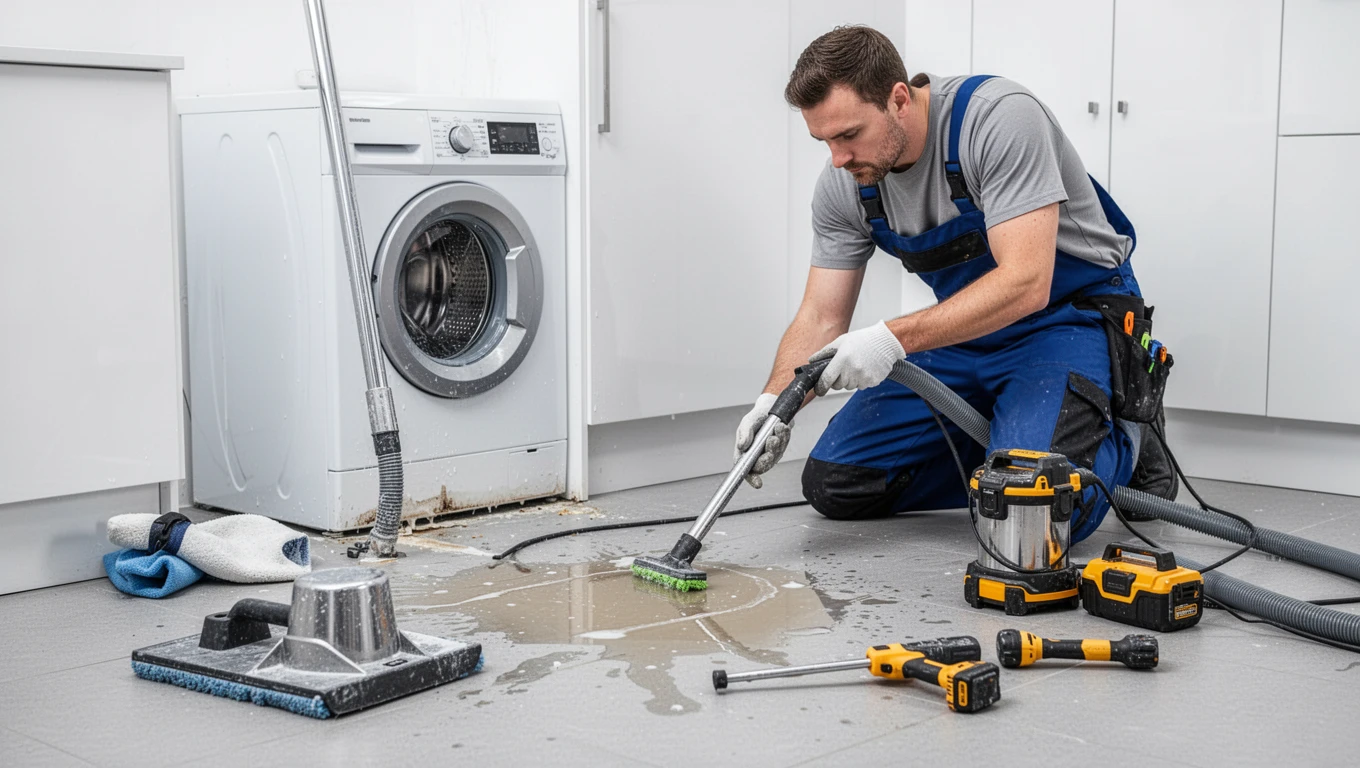 Appliance Leak Cleanup